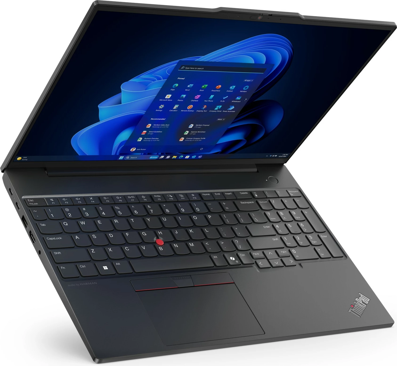 Prenosnik Lenovo ThinkPad E16, Intel Core Ultra 5, 16 GB RAM, 512 GB SSD, Windows 11 Pro, črn