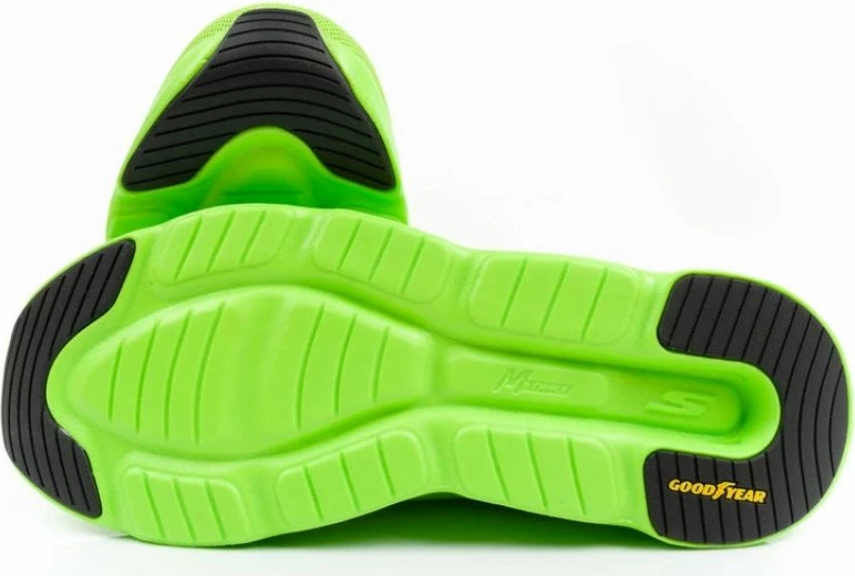 Tekmovalne tekaške superge Skechers, zelene