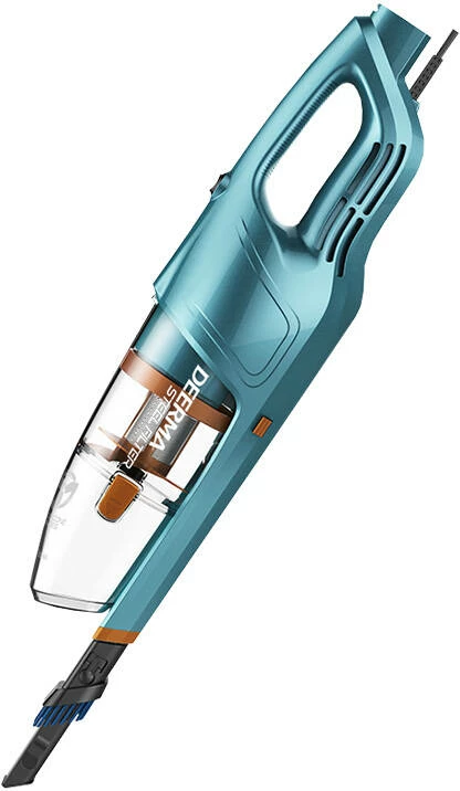 Vertikalni sesalnik Deerma DX900, 0,8 L, 600 W, moder