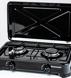 Kuhalna plošča z 2 gorilnikoma Ravanson K-02TB