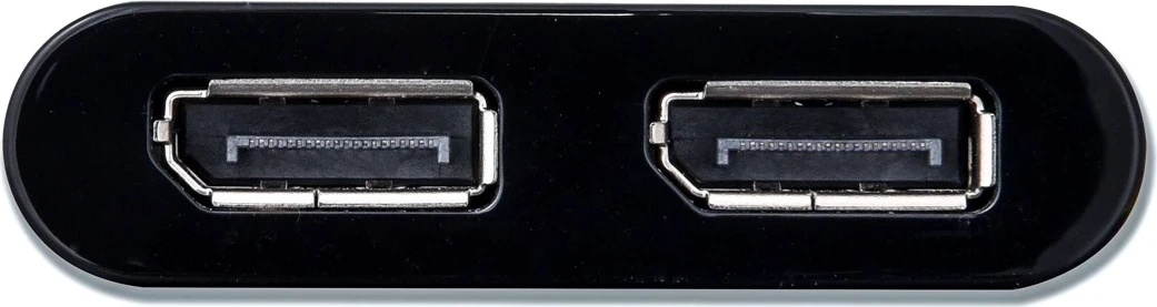 Adapter USB-C, 2x DisplayPort, 4K Ultra HD, črn i-tec
