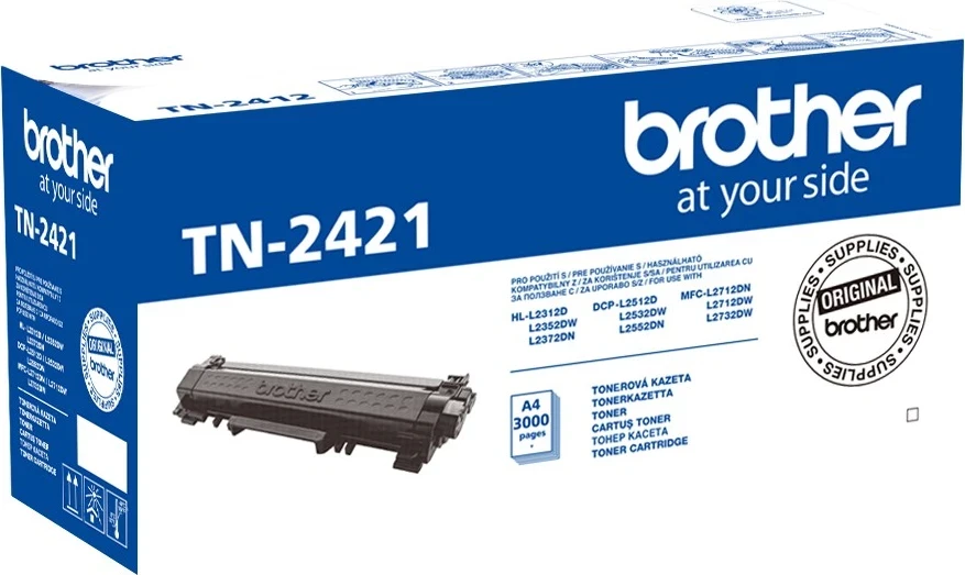 Toner, originalni Brother TN-2421, črn