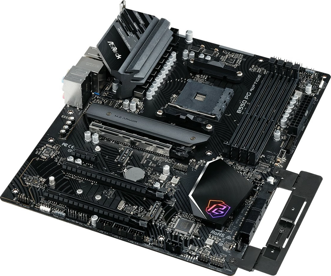 Matična plošča ASRock B550 PG Riptide, ATX, za Ryzen, 128 GB DDR4, Ethernet 2.5G