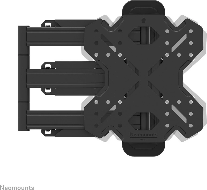 Stenski nosilec za zaslone do 55", Neomounts WL40S-850BL12, 100 x 100 mm - 200 x 200 mm, jeklo, črn