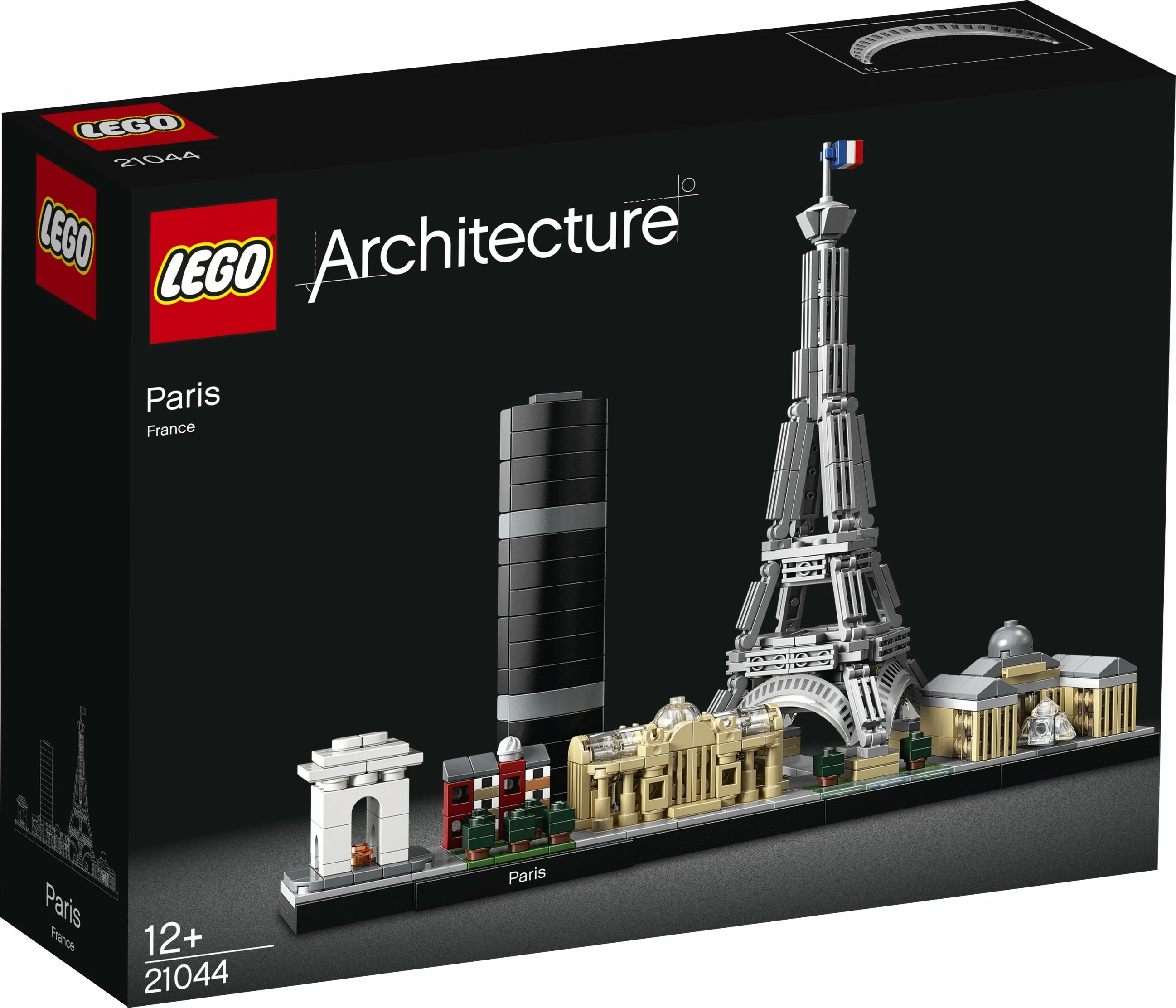 Set zgradb LEGO Architecture Paris Skyline 21044, 649 kosov, večbarven