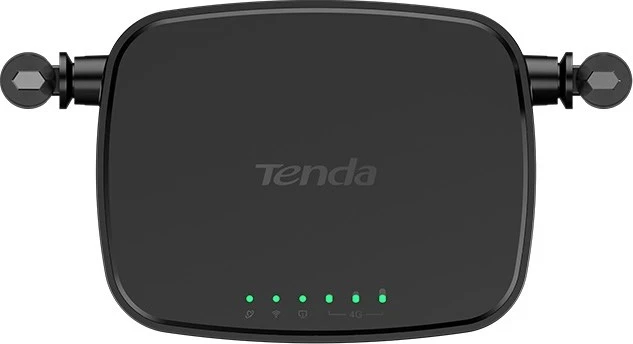 Brezžični usmerjevalnik 4G05 Tenda, hitri Ethernet, enopasovni (2,4 GHz), črn