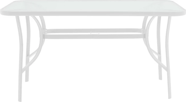 Set za teraso 5-delni (miza in stoli) Valor-Obbi, kovina-PE, bel