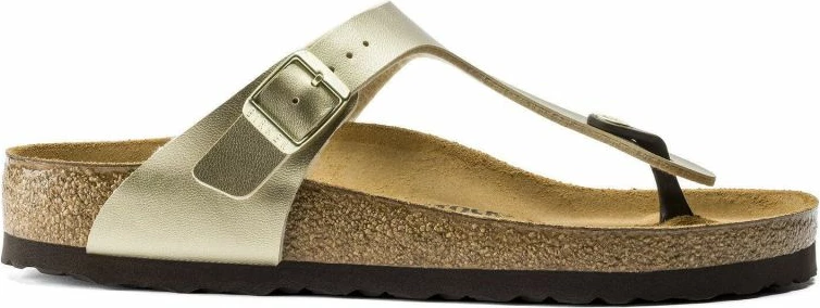 Elegantne ženske japonke Gizeh, Birkenstock, zlate