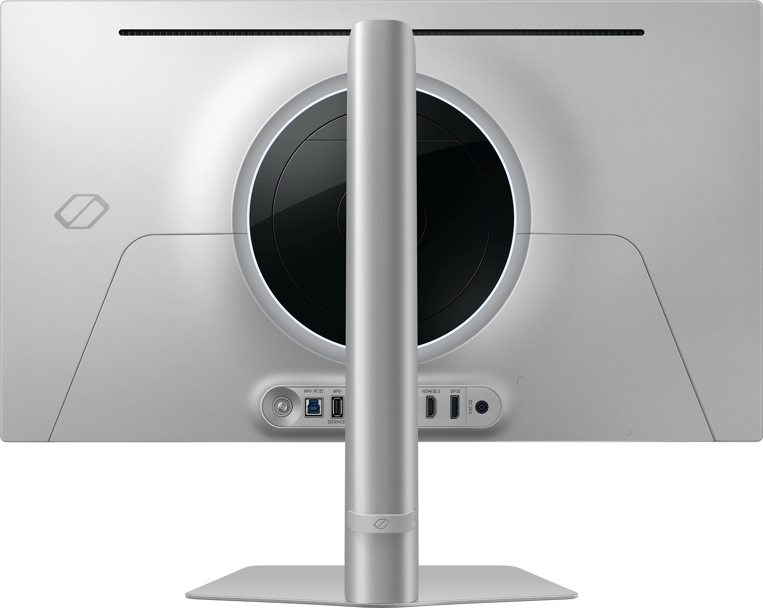 27" OLED Quad HD monitor, Samsung G60SD, srebrn