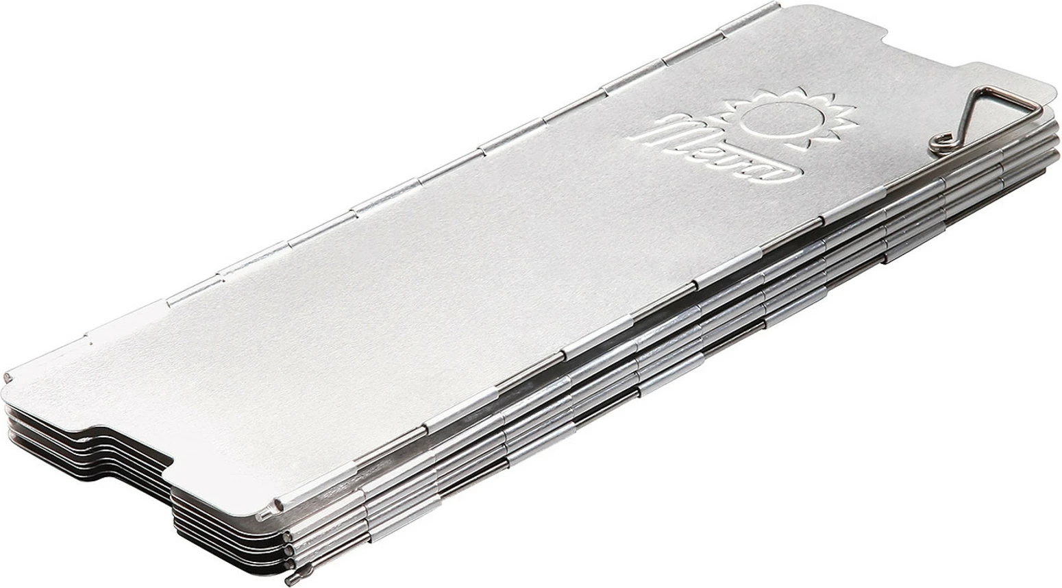 Zavetrje za kampirni štedilnik Meva GD15004, aluminij, srebrno