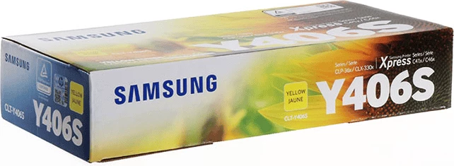 Toner kartuša Samsung CLT-Y406S SU462A, 1000 strani, rumena