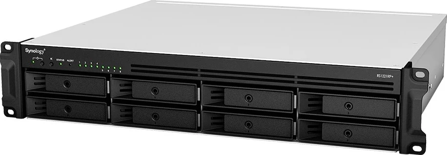 NAS/strežniški Rack 2U Synology RackStation RS1221RP+, V1500B, črn