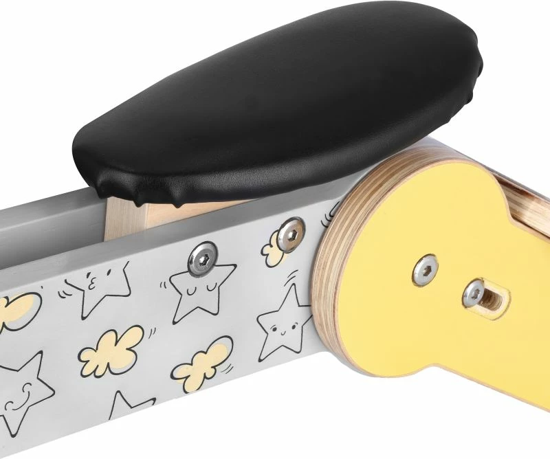 Dvofunkcijsko ravnotežno kolo in skiro za otroke Spokey WOO-RIDE MULTI, rumen