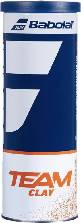 Tenis žogice Babolat Team Clay, 3 kosa, rumene