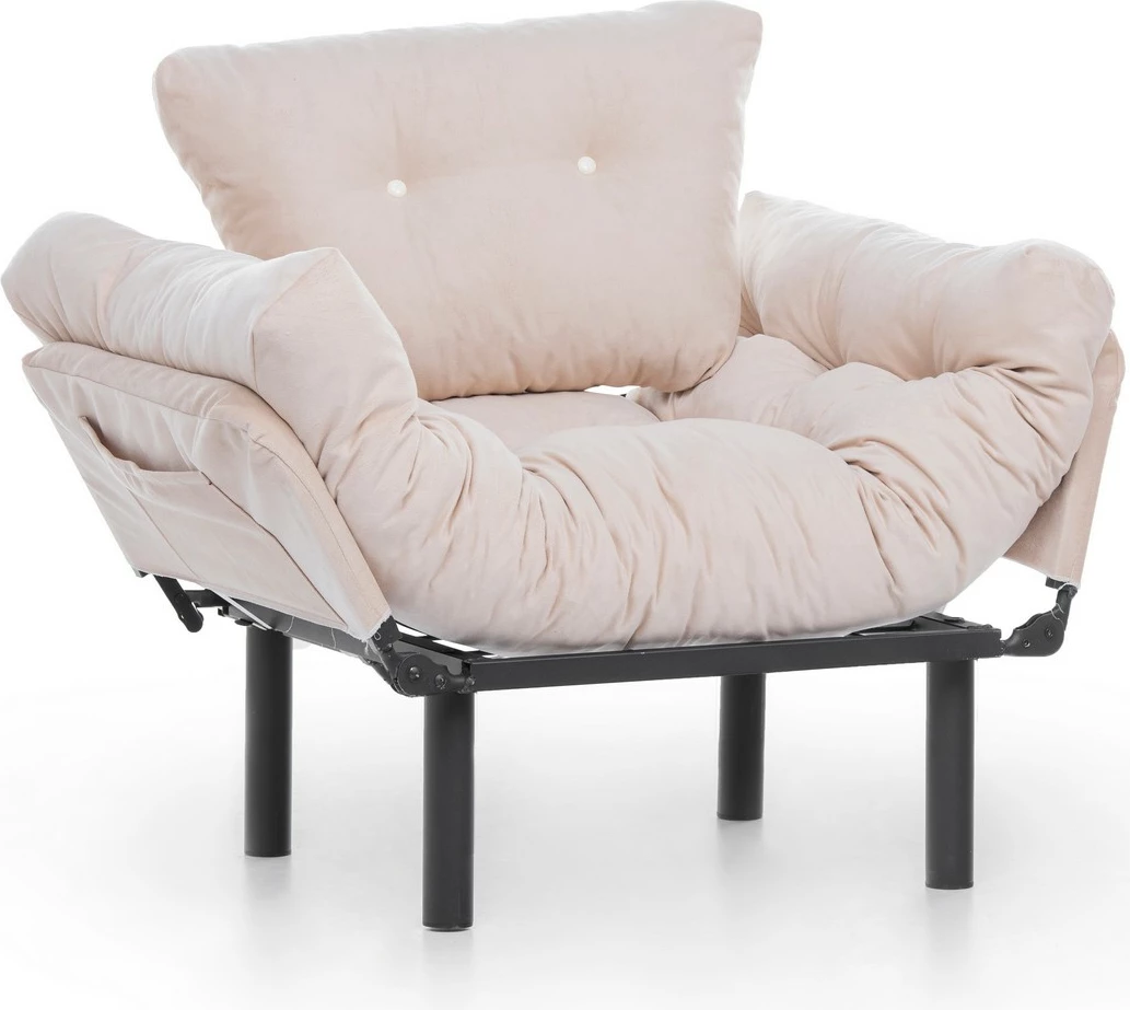 Naslonjač Wing Nitta Single, Atelier del Sofa, krem