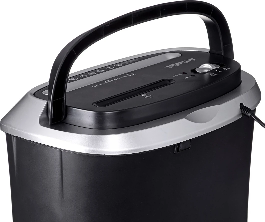 Grizalnik dokumentov Activejet ASH-1201D, črn, srebrn