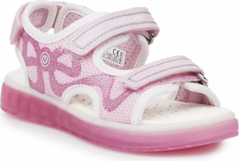 Sandali za punčke Geox, rožnati