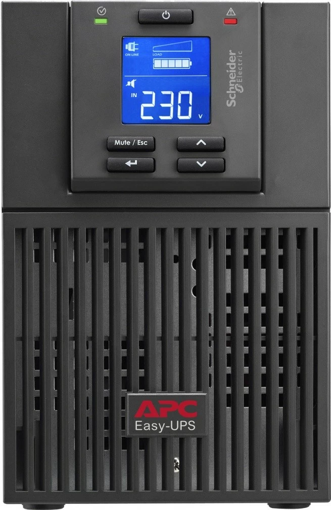 Računalniško ohišje UPS, 1000 VA, 900 W, stolp, črn, APC Easy UPS SRV1KI-E