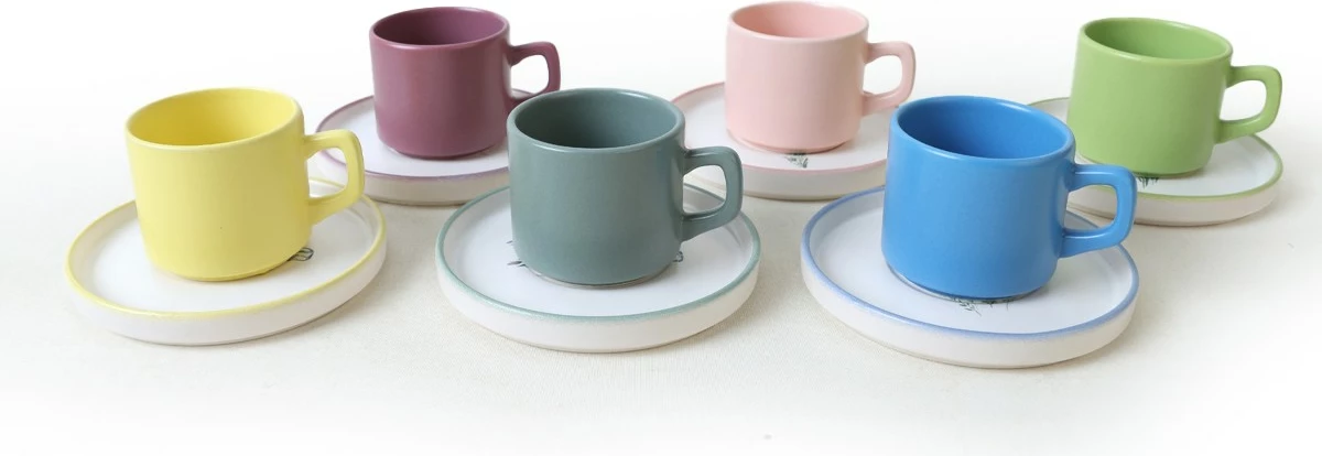 Set skodelic za čaj (12 kosov), Hermia Concept, X00017912