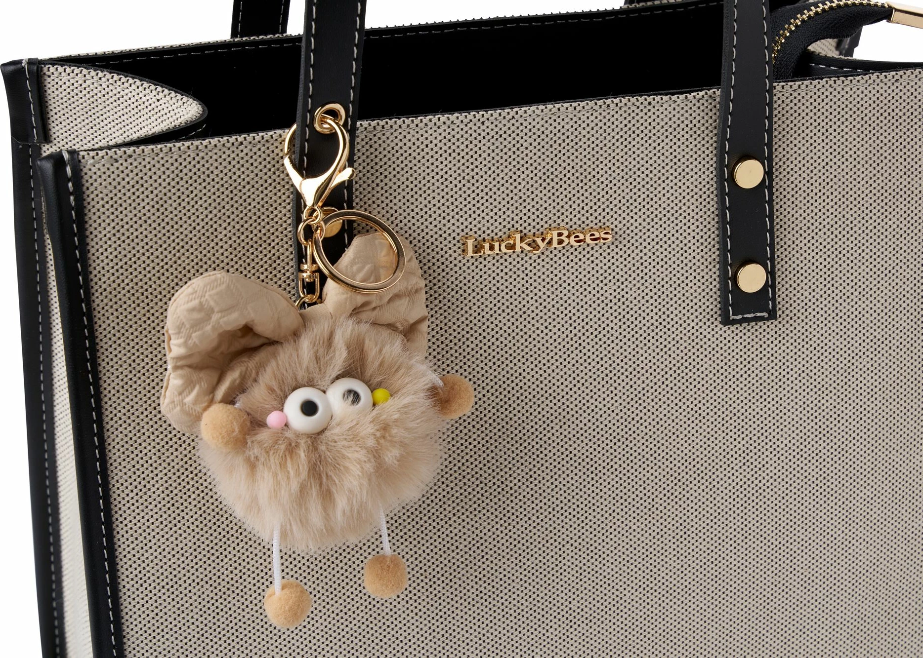 Torba za čez ramo Blake Lucky Bees, črna