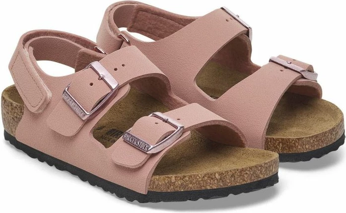 Otroške sandale, Birkenstock Milano, rožnate