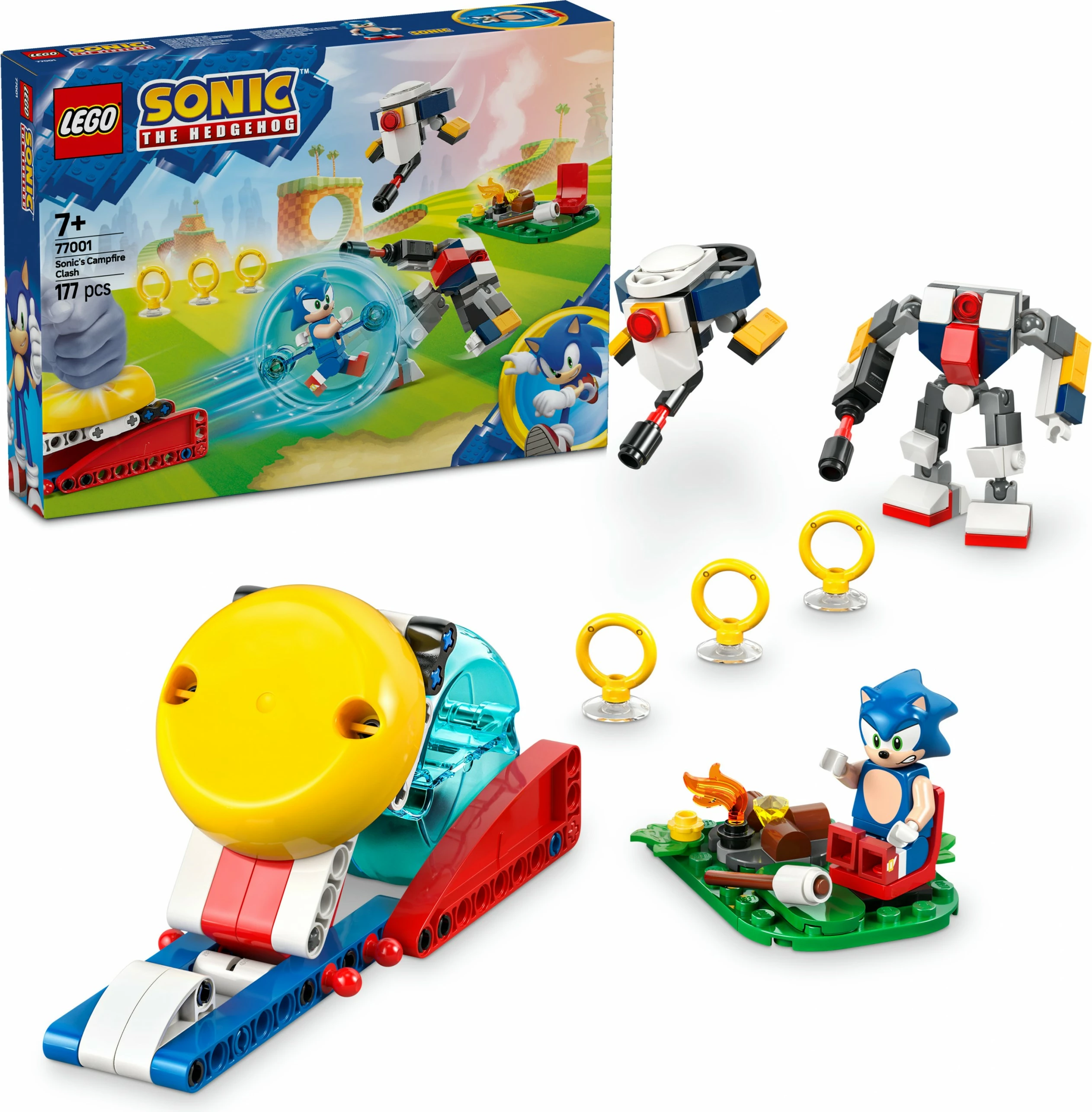Set gradnikov Sonic the Hedgehog 77001, 177 kosov