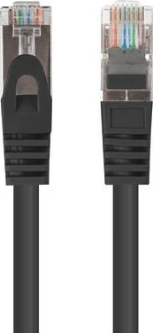 Omrežni kabel Lanberg PCF6-20CC-0150-BK, Cat6, 1,5 m, črn