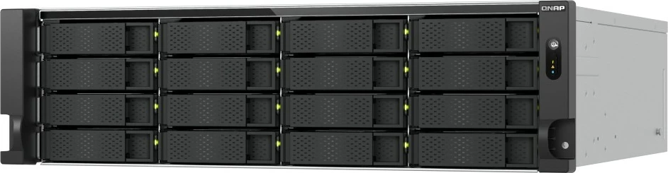 Profesionalni NAS, 3U rack z 16 mest, QNAP TS-h1677AXU-RP-R7-32G, AMD Ryzen 7 Pro, 32GB DDR5