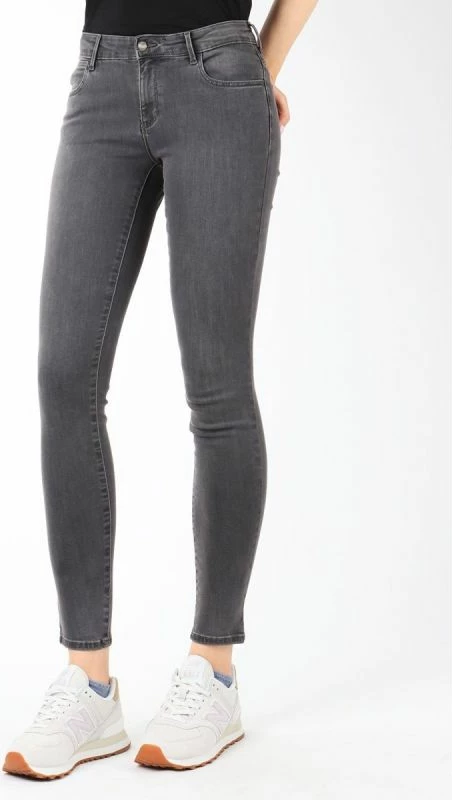 Ozke ženske hlače Wrangler, sive