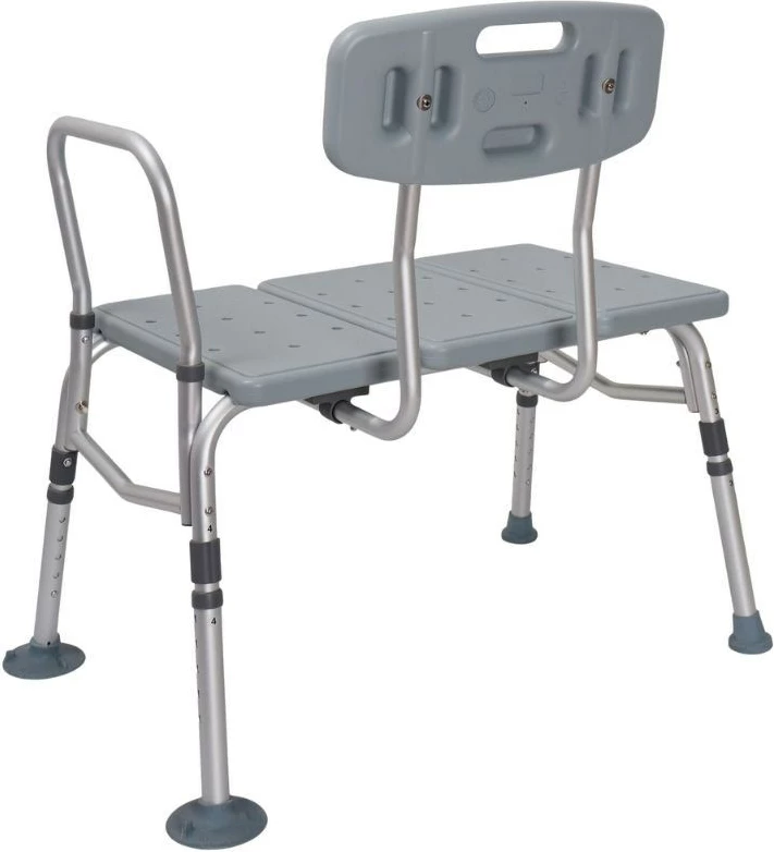 Kopalniški stol z naslonjalom Timago BathTim, bel