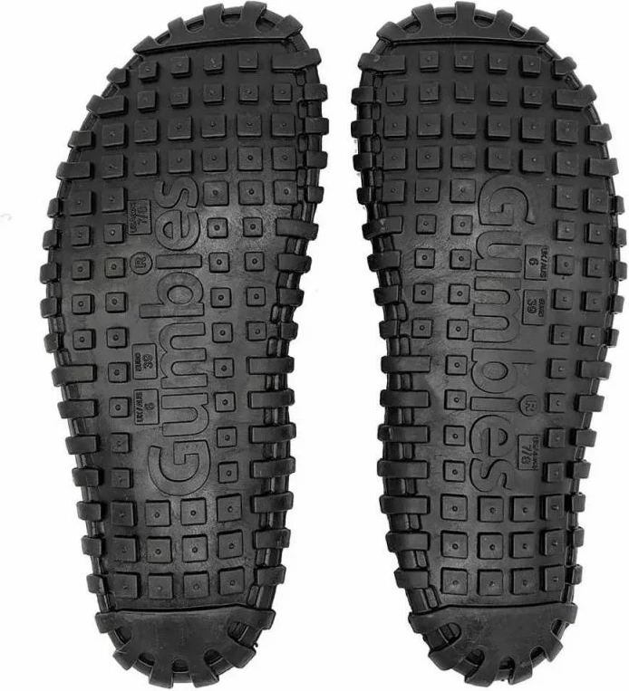 Sandale z varnostnim trakom Gumbies, temno modre