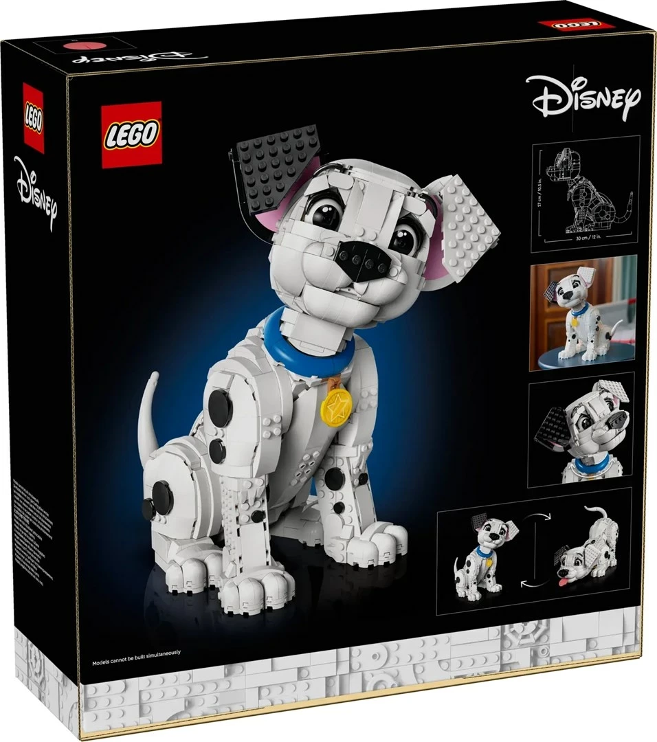 Model dalmatinca iz LEGO Disney 101 Dalmatinci, 43269, za odrasle, 1772 kosi
