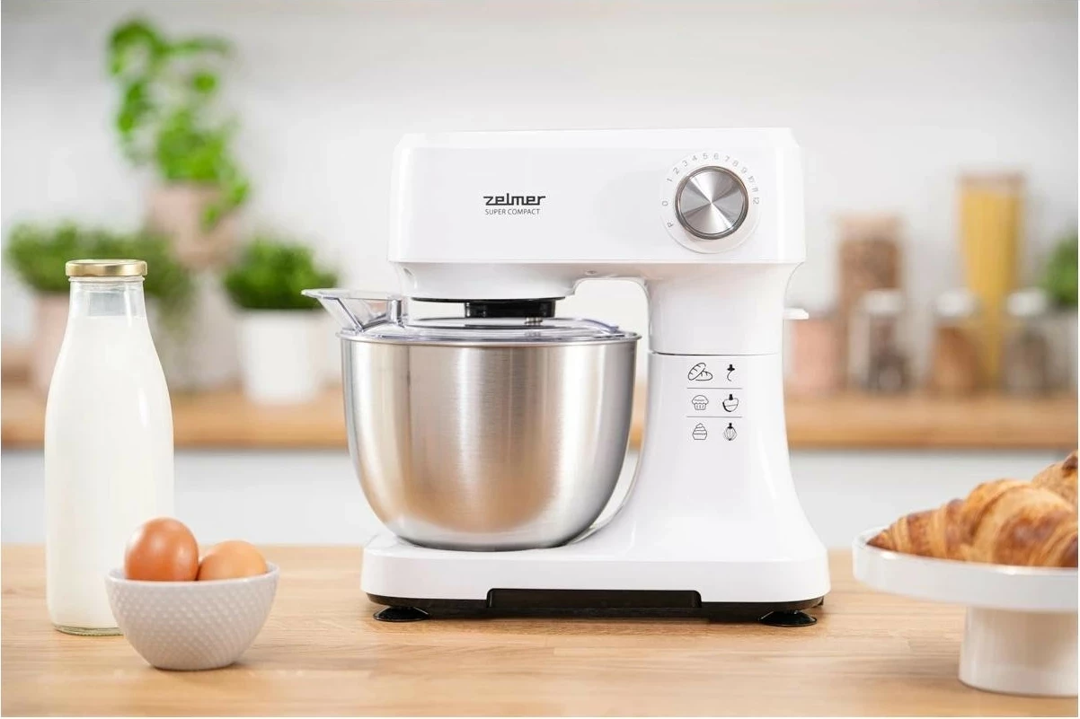 Kuhinjski mešalnik, Zelmer ZKR1340, 3,5 L, 600 W, bel