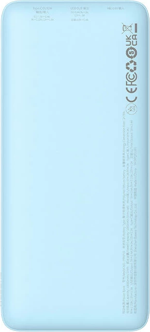 Powerbank 10000 mAh 20W, modra Baseus Airpow