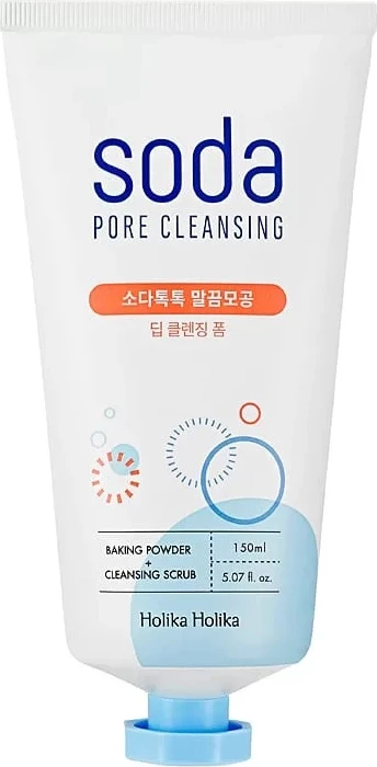 Čistilna pena za obraz Soda Pore Deep Cleansing Foam 150 ml, Holika Holika, za ženske