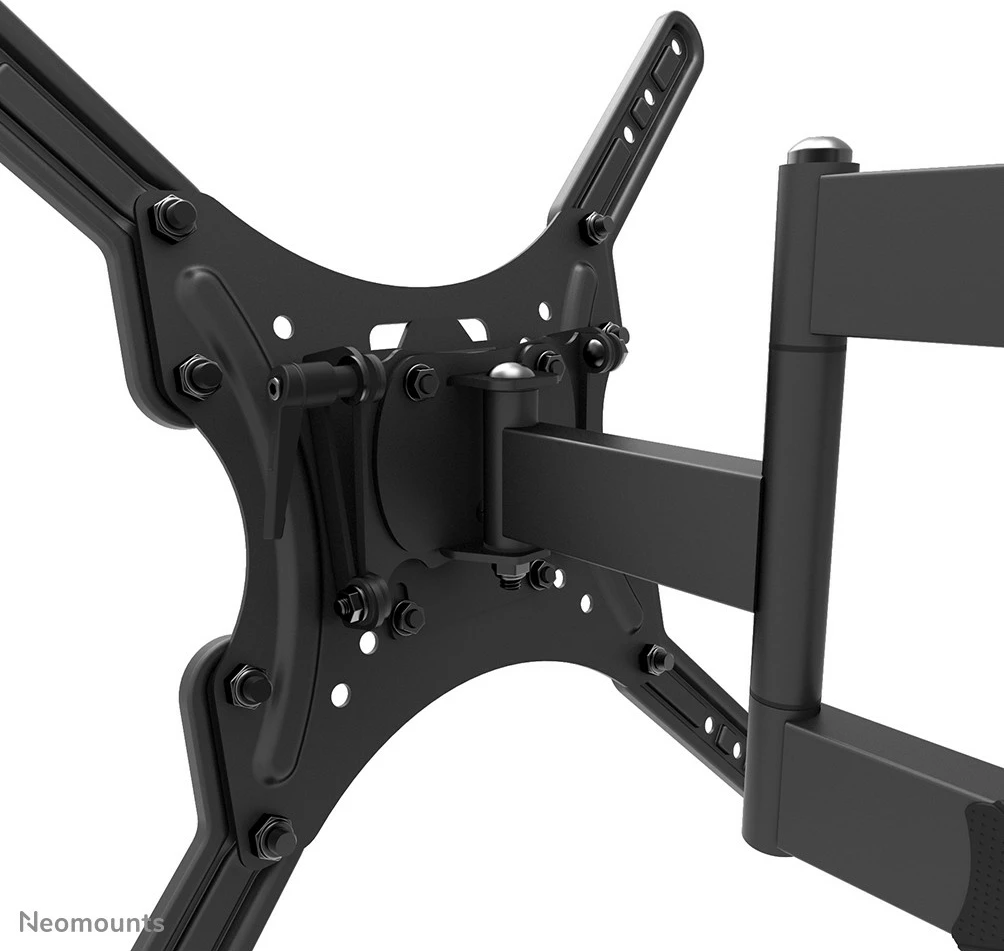 Stenski nosilec za TV Newstar Neomounts WL40-550BL14, polni premik, 32-55 in, VESA 400x400, črn