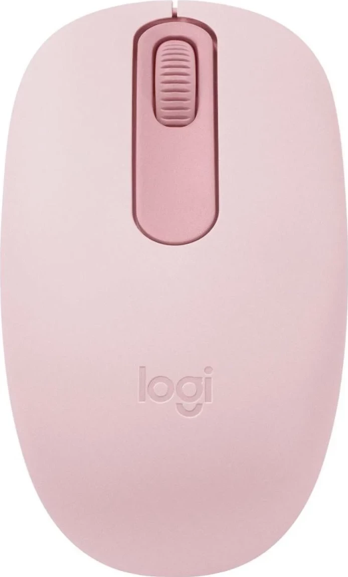 Brezžična miška Logitech M196, laser, roza
