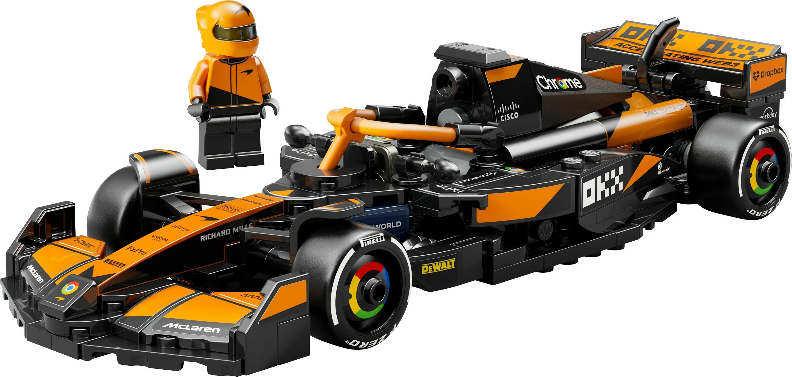 Set gradnje McLaren F1® Team MCL38, 269 kosov, večbarven