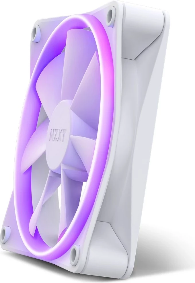 Ventilator za ohišje 12 cm NZXT F120 RGB, bel, 1 kos