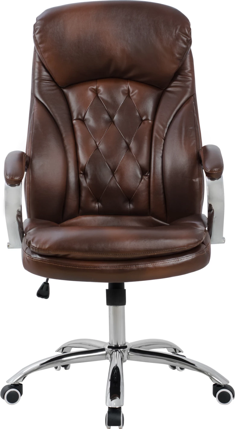 Direktorski pisarniški stol FH1099.09 rjave barve 65x73x125cm