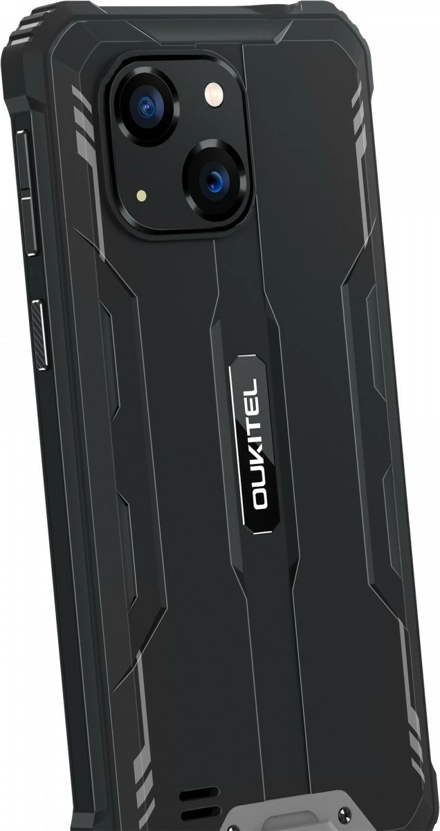 Pametni telefon OUKITEL G2, 4/64 GB, 6", Android 14, IP69K, črn