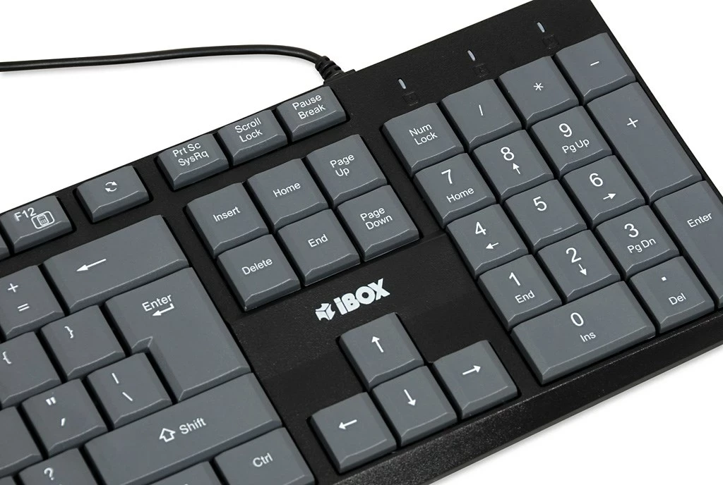 Polna velikost tastatura IBOX Eris USB, siva
