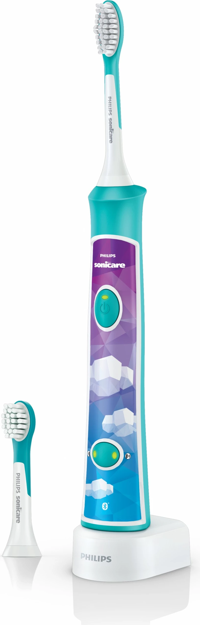 Električna zobna ščetka za otroke Philips Sonicare HX6322/04, Bluetooth, modra
