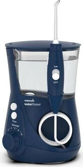 Irigator za zobe Waterpik WF-663, 651 ml, 7 šob, moder