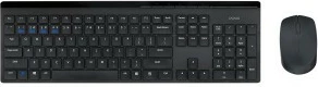 Brezžični set tipkovnice in miške RAPOO 8110M, črn