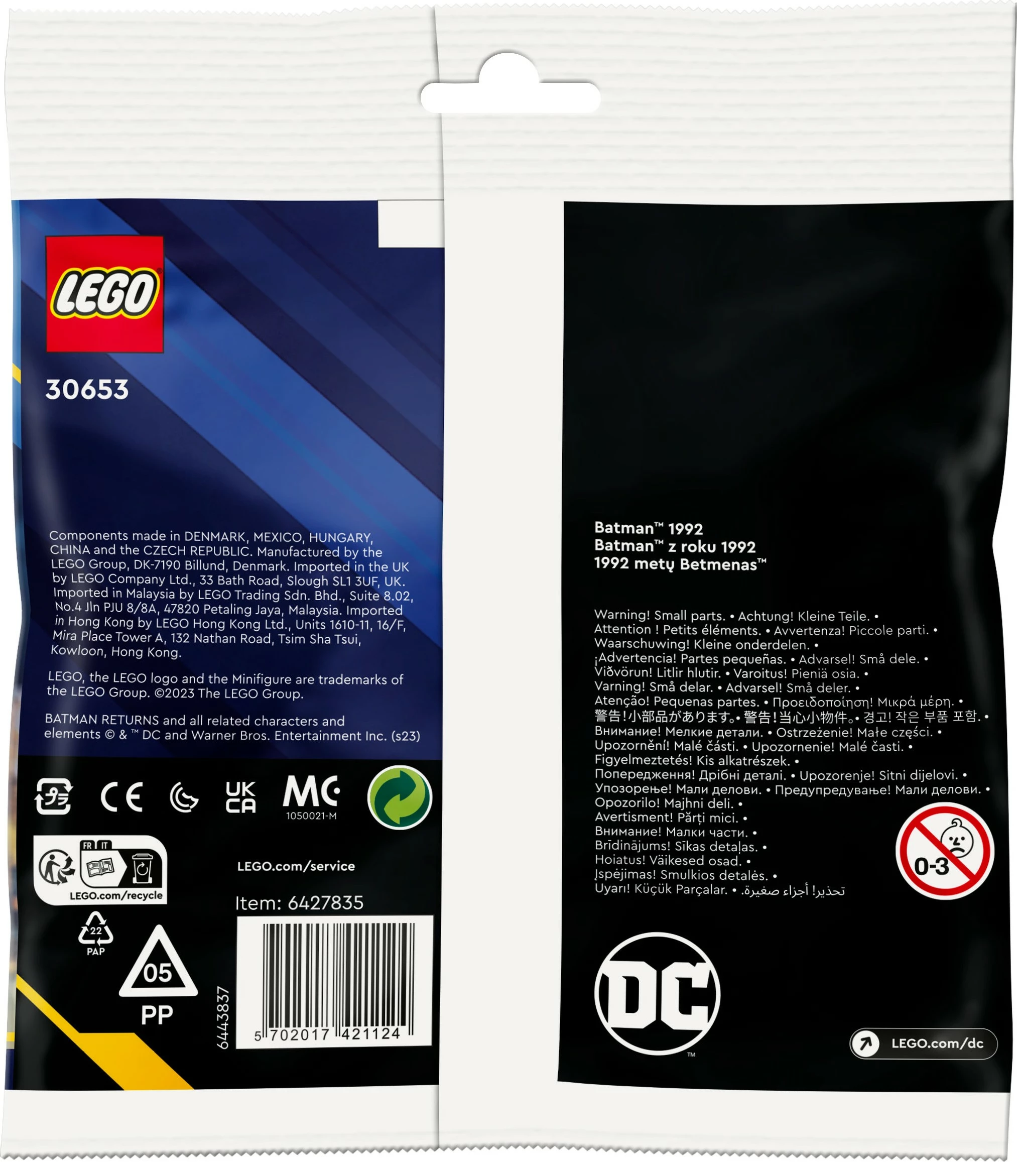 Lutka LEGO DC Batman 30653, polybag