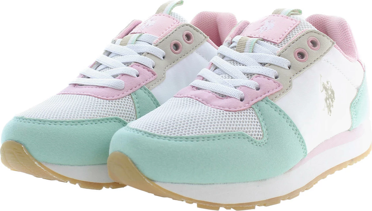 Superge za dekleta U.S. POLO Best Price, bele