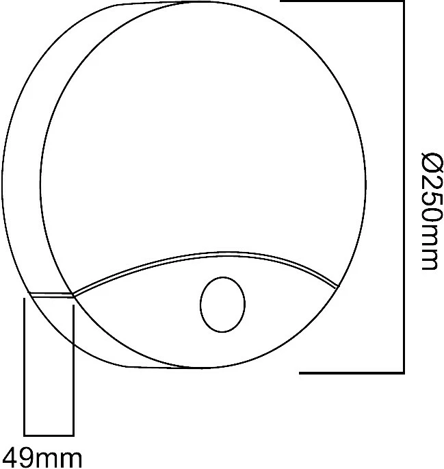 LED svetilka z detektorjem gibanja Maclean MCE357W, 10W, 900 lm, 4000K, IP44, bela