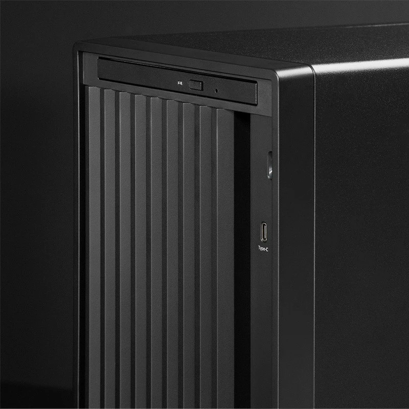 Računalniško ohišje Chieftec UNI Series BS-20B-OP, midi tower, micro ATX/Mini-ITX, črno
