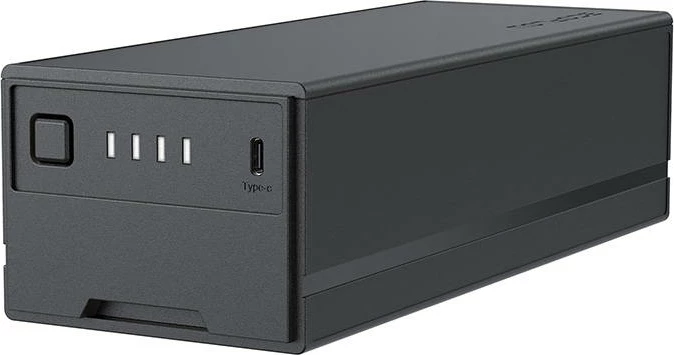 Baterija plug-in EcoFlow Glacier, 298 Wh, za prenosni hladilnik, črna